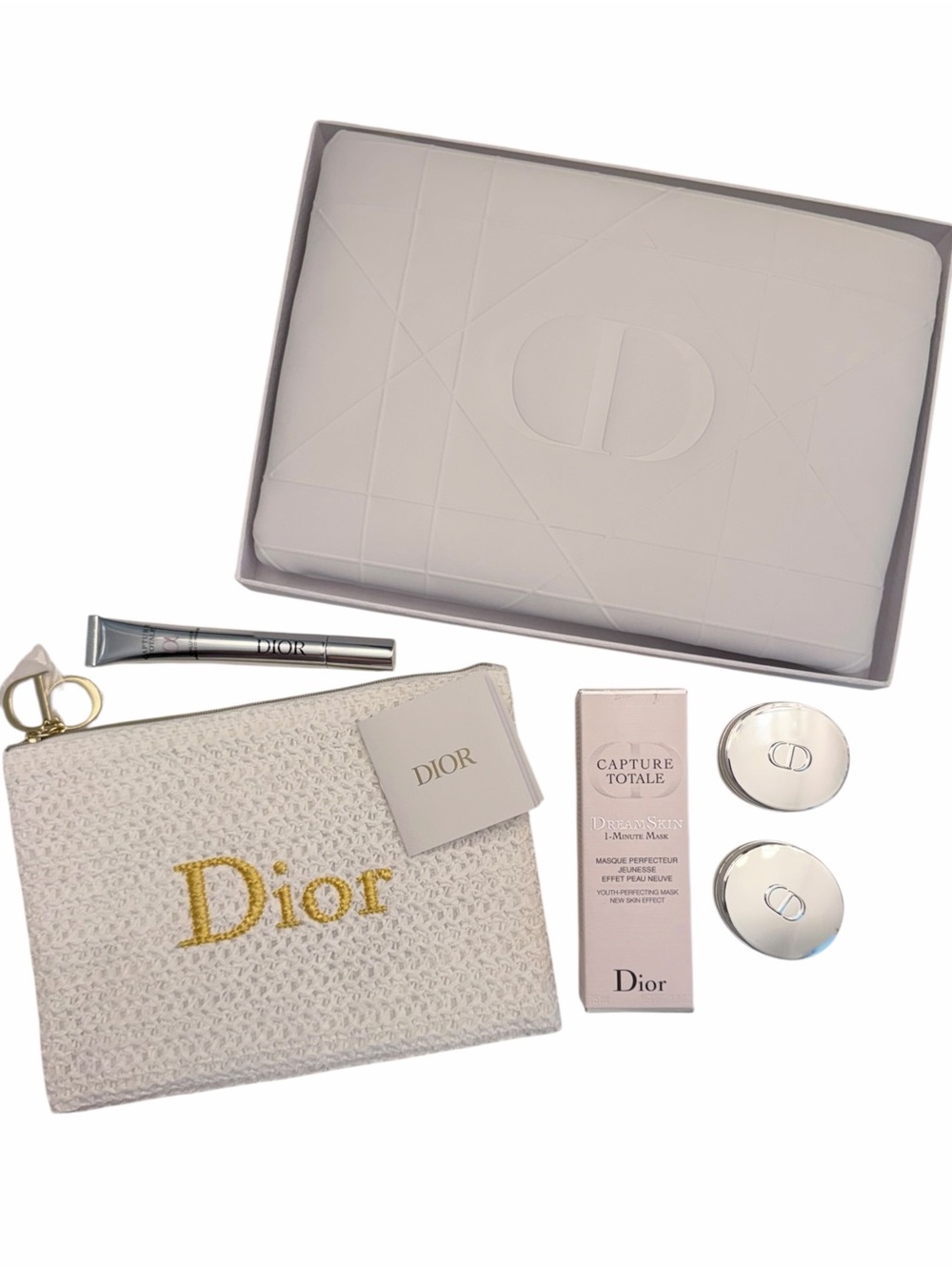 Dior Beauty Skincare Gift Set Bundle & Pouches